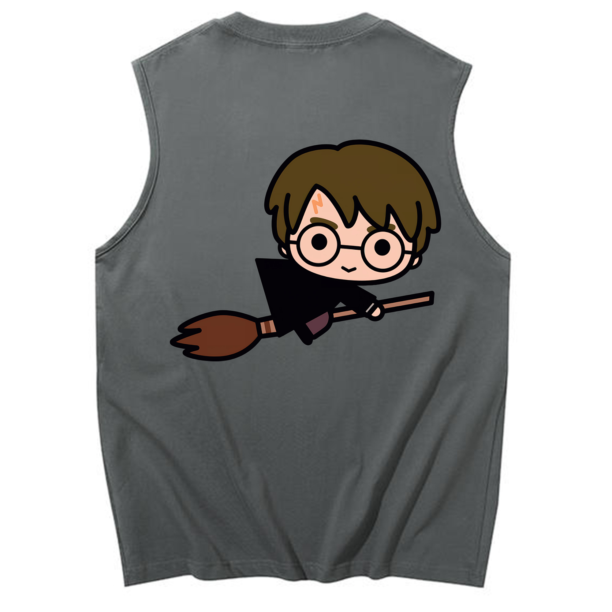 （画像用） Harry Potter ハリー・ポッターシリーズ コットン100％タンクトップ（背面プリント）